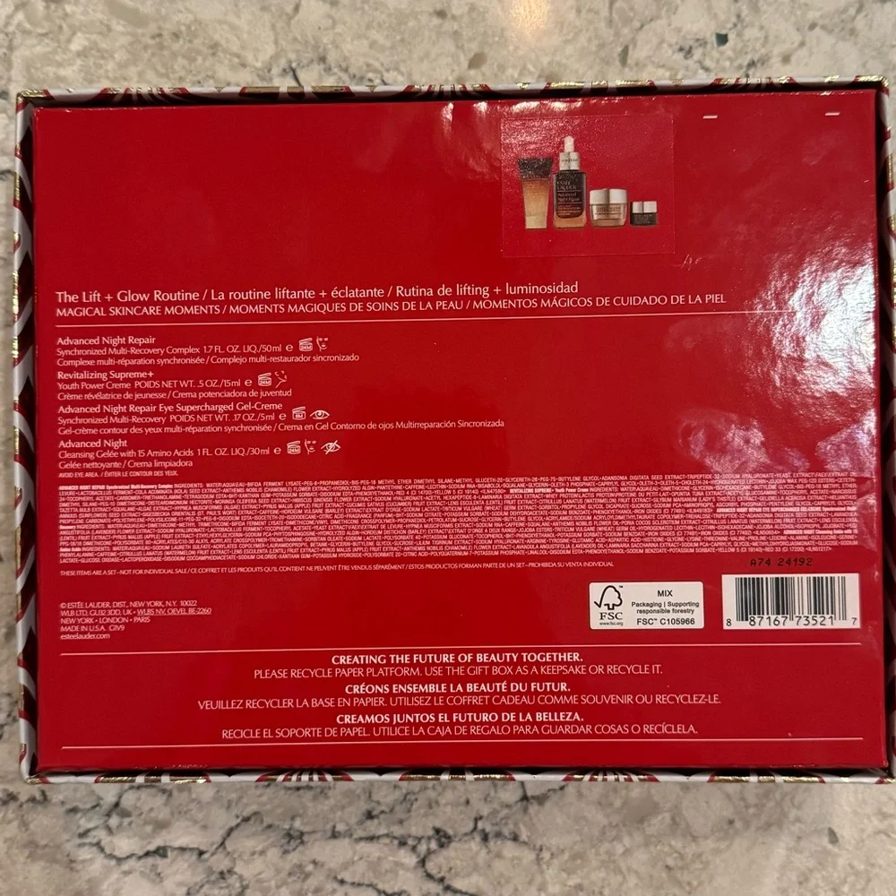 Estee Lauder lift + Glow routine Skincare Collection - Picture 9 of 9